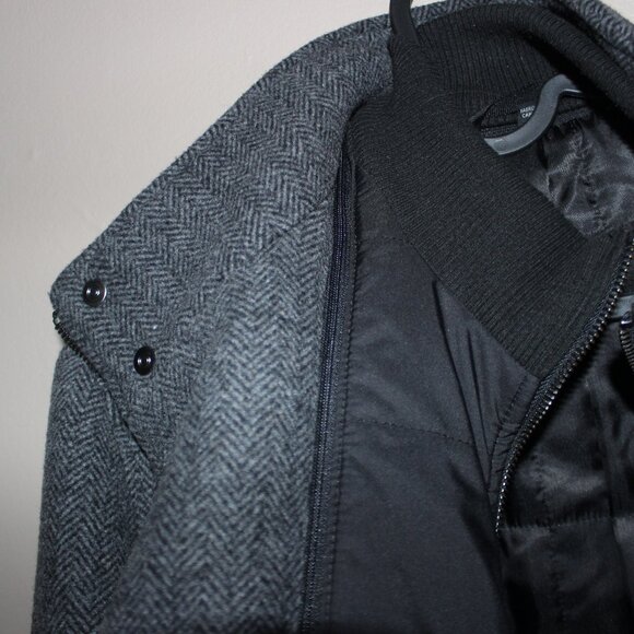 R.W & CO Winter Blazer With Removable Turtleneck Layer - Picture 4 of 6